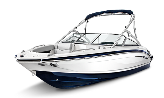 Boat stored indoors